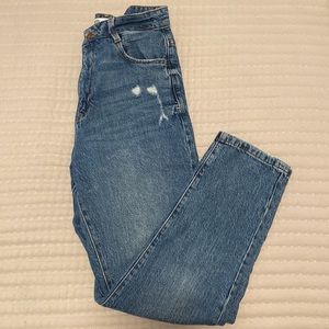 Zara mom style jeans